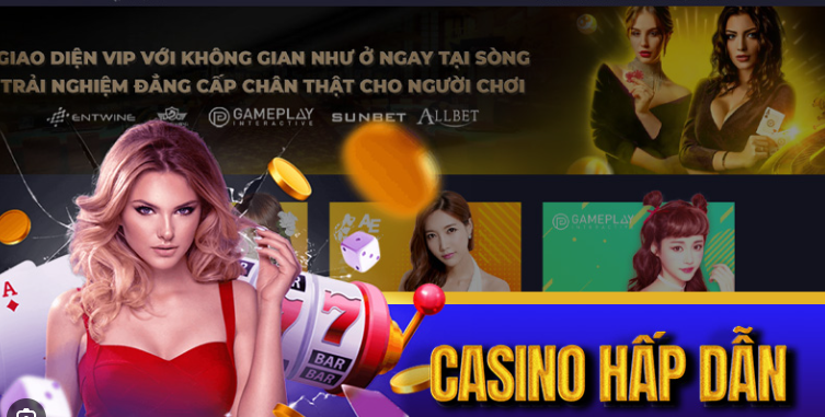 Giao diện Casino 7ball